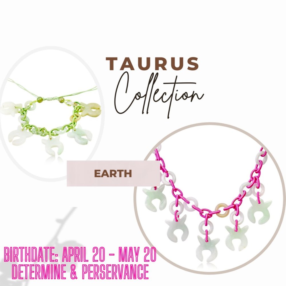 Taurus Astrology Handmade Jade Bracelet